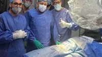 مستشفى الأزهر بدمياط يحقق إنجازًا عالميًا بإجراء عملية نادرة لطفل عمره 3 سنوات.
