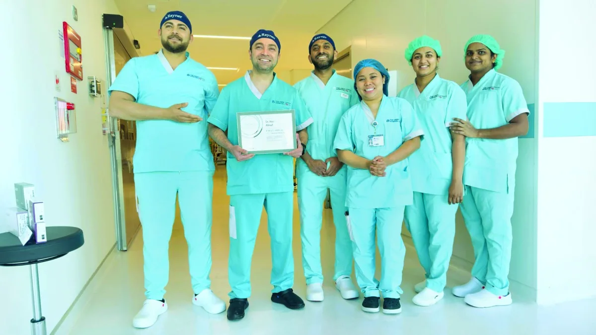 مستشفى “ذا فيو” ينفذ أول عملية زراعة عدسة مبتكرة تعتمد على الذكاء الاصطناعي في قطر مستشفى “ذا فيو” ينفذ أول عملية زراعة عدسة مبتكرة تعتمد على الذكاء الاصطناعي في قطر