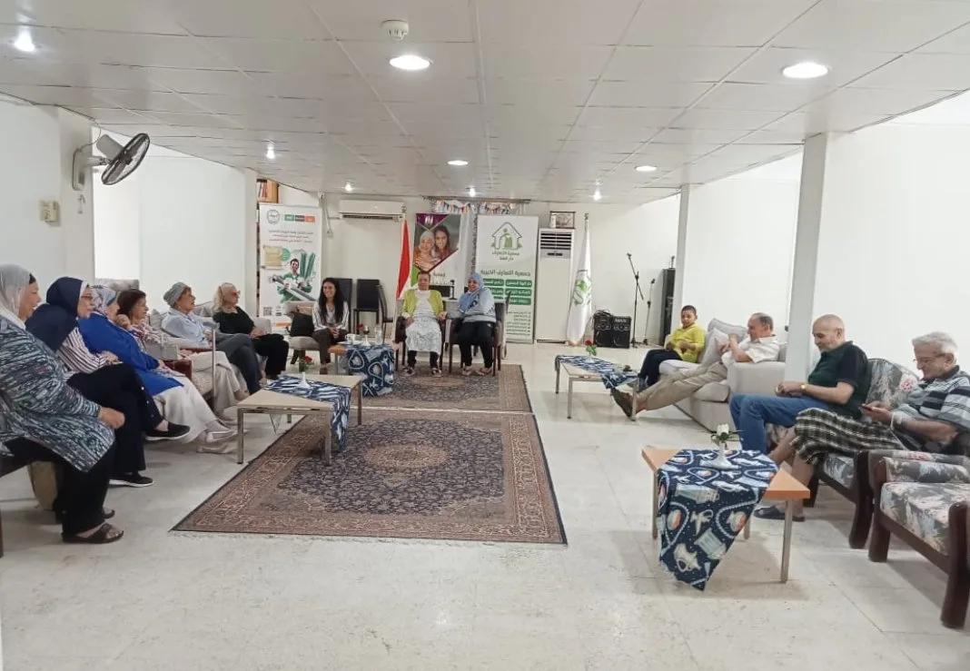 مشاركة جمعية قومي المرأة في ورشة حوارية تحت عنوان ‘لنحكي من القلب’ لتعزيز الصحة النفسية لكبار السن مشاركة جمعية قومي المرأة في ورشة حوارية تحت عنوان ‘لنحكي من القلب’ لتعزيز الصحة النفسية لكبار السن