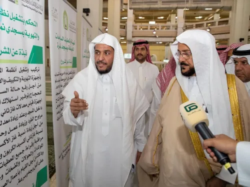 مشاريع شاملة لتطوير مساجد المشاعر قبل حج 1446هـ مشاريع شاملة لتطوير مساجد المشاعر قبل حج 1446هـ