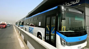 مشروع الأتوبيس السريع على الطريق الدائري مزود بكاميرات وشبكة واي فاي