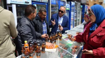 مصادرة كميات ضخمة من المنتجات المنتهية الصلاحية خلال حملة في بورسعيد