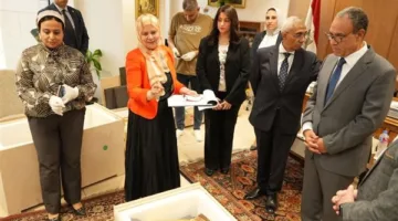 مصر تعود لاستعادة 25 قطعة أثرية فريدة من أمريكا