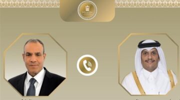 مصر وقطر تناقشان التحضيرات لمؤتمر إعادة إعمار غزة ويدعمان الإفراج عن عيدان ألكسندر.