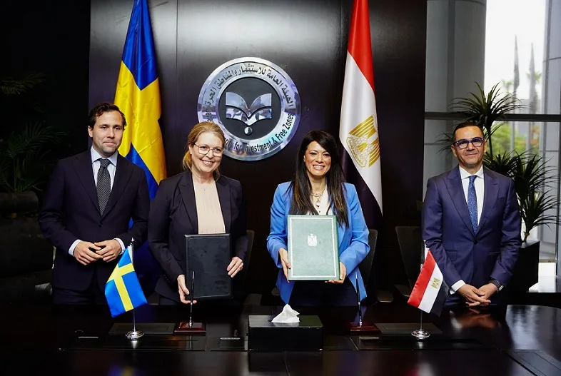 مصر ومؤسسة التمويل السويدية تتفقان على مذكرة تفاهم لدعم التعاون في قطاع الطاقة الكهربائية ووسائل النقل المستدامة مصر ومؤسسة التمويل السويدية تتفقان على مذكرة تفاهم لدعم التعاون في قطاع الطاقة الكهربائية ووسائل النقل المستدامة
