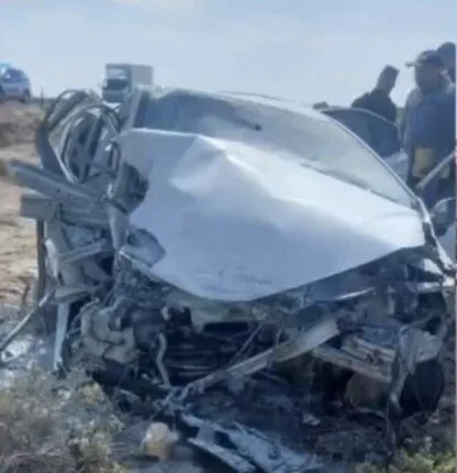 مصرع المحامي العام لنيابات استئناف بورسعيد وموظف في حادث مروع