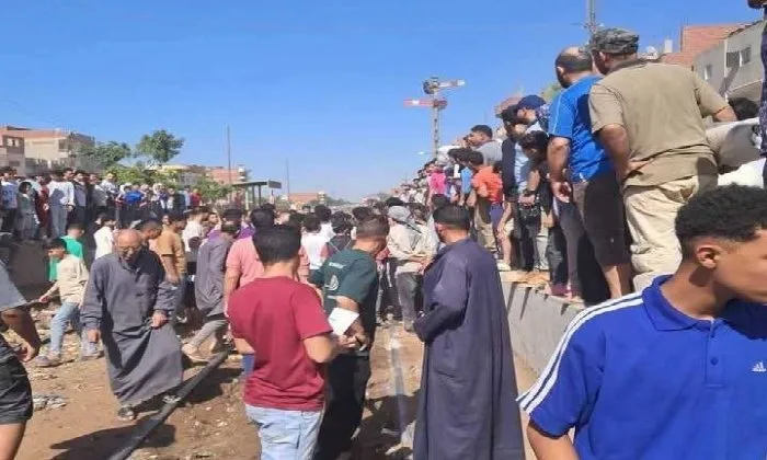 مصرع سيدة دهسا أسفل عجلات قطار بالشرقية