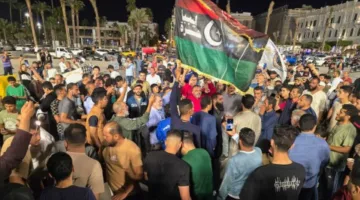 مظاهرات جديدة في طرابلس تطالب بإسقاط الحكومة الليبية
