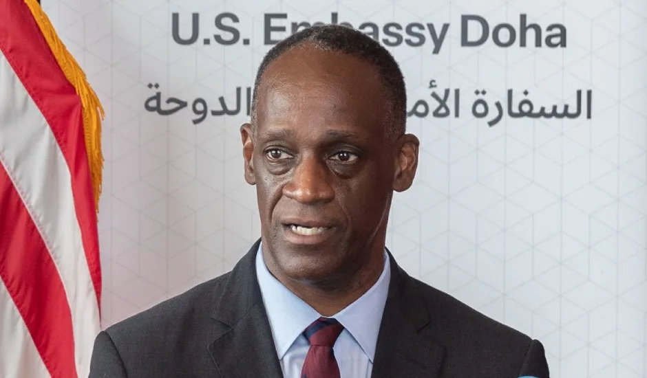 مع اقتراب انتهاء فترة ولايته، السفير الأمريكي في قطر: أعتبر الدوحة وطني الثاني وأشعر بالامتنان تجاه شعبها. مع اقتراب انتهاء فترة ولايته، السفير الأمريكي في قطر: أعتبر الدوحة وطني الثاني وأشعر بالامتنان تجاه شعبها.
