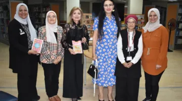 معلومات حول احتفال مكتبة المعادي العامة بالكاتبة د. ريم بسيوني، المعروفة بلقب “سيدة السرد المصري”