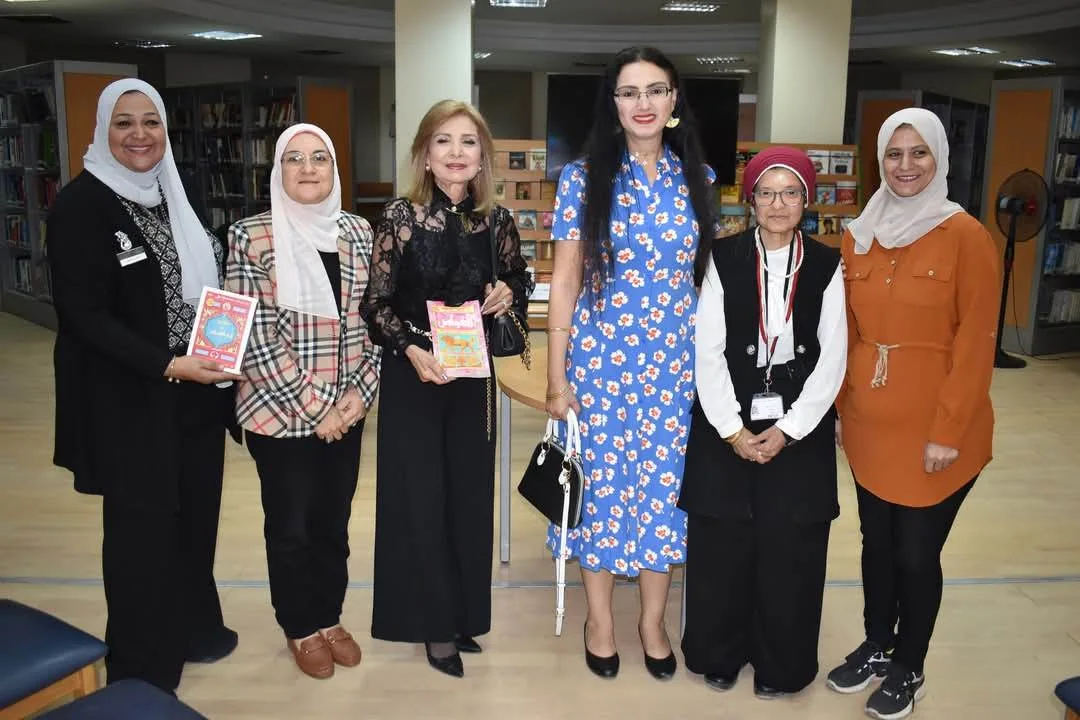 معلومات حول احتفال مكتبة المعادي العامة بالكاتبة د. ريم بسيوني، المعروفة بلقب “سيدة السرد المصري” معلومات حول احتفال مكتبة المعادي العامة بالكاتبة د. ريم بسيوني، المعروفة بلقب “سيدة السرد المصري”