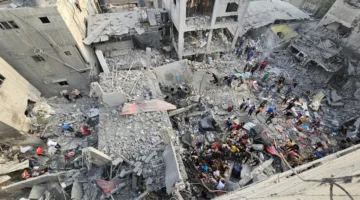 مقتل 9 فلسطينيين وجرح آخرين جراء قصف الاحتلال لمدينة غزة وجباليا
