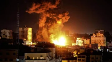 مقتل ثمانية فلسطينيين جراء غارة إسرائيلية على مدينة غزة