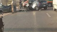 مقتل شاب في حادث تصادم بين شاحنة ودراجة نارية في العياط