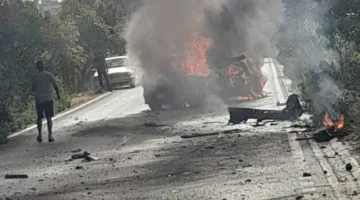 مقتل فرد جراء غارة إسرائيلية استهدفت مركبة في جنوب لبنان