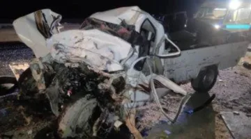 مقتل وإصابة ثلاثة أفراد في حادثين متفرقين بأسوان