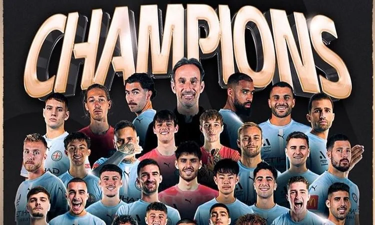 ملبورن سيتي يحقق بطولة الدوري الأسترالي للمرة الثانية في تاريخه ملبورن سيتي يحقق بطولة الدوري الأسترالي للمرة الثانية في تاريخه