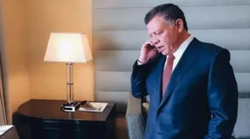 ملك الأردن يتصل بطاهر المصري للاطمئنان على صحته.