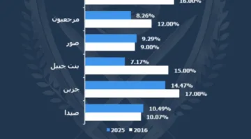 من 2016 إلى 2025: كيف تغيرت نسب التصويت في الجنوب (صورة)