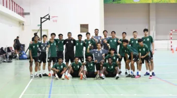 منتخب كرة الصالات تحت 17 سنة يبدأ تدريباته في مدينة الخبر