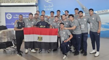 منتخب مصر للشباب لكرة اليد يصل الكويت للمشاركة في كأس العرب