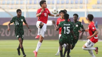منتخب مصر يتلقى الهزيمة أمام نيجيريا في مباراة تحديد المركز الثالث ببطولة أمم إفريقيا تحت 20 سنة