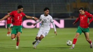 منتخب مصر يخرج من كأس أمم إفريقيا للشباب بعد خسارته أمام المغرب بهدف واحد «فيديو»