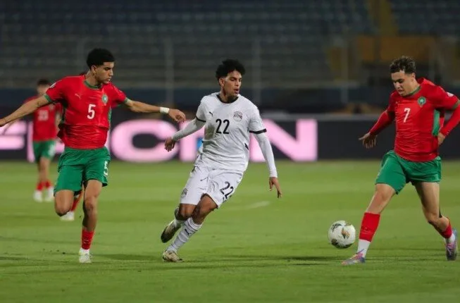 منتخب مصر يخرج من كأس أمم إفريقيا للشباب بعد خسارته أمام المغرب بهدف واحد «فيديو» منتخب مصر يخرج من كأس أمم إفريقيا للشباب بعد خسارته أمام المغرب بهدف واحد «فيديو»