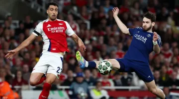 موعد مباراة باريس سان جيرمان وآرسنال في دوري أبطال أوروبا