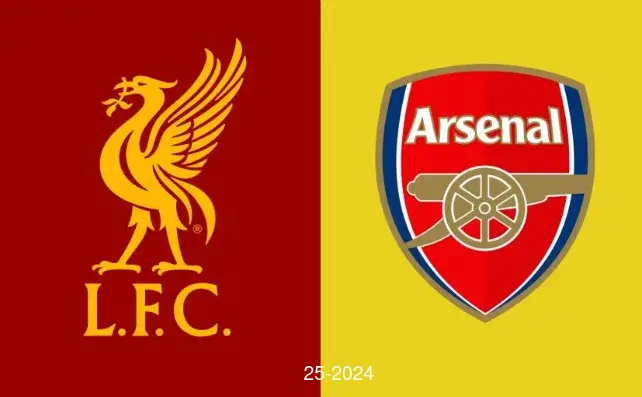 موعد مباراة ليفربول وأرسنال في الدوري الإنجليزي 2024-25 والقناة الناقلة