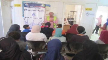 مياه سوهاج تُثقف المشاركين في قوافل الصحة حول قضايا المياه وتعزز الوعي بالممارسات المائية