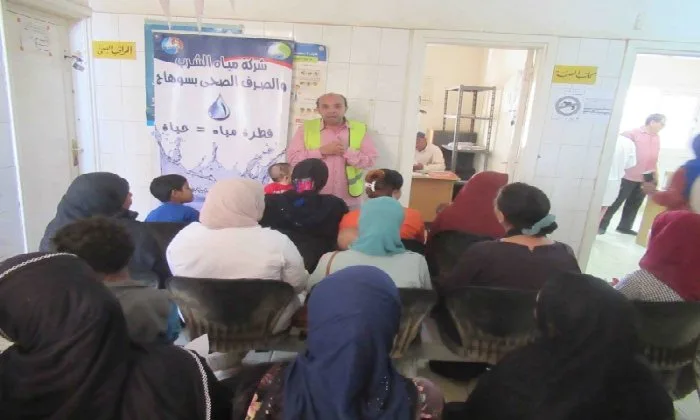 مياه سوهاج تُثقف المشاركين في قوافل الصحة حول قضايا المياه وتعزز الوعي بالممارسات المائية مياه سوهاج تُثقف المشاركين في قوافل الصحة حول قضايا المياه وتعزز الوعي بالممارسات المائية