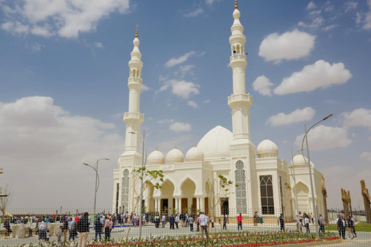 «ميدار» تفتتح مسجد «المعز» في مدينة «مستقبل سيتي» بشرق القاهرة