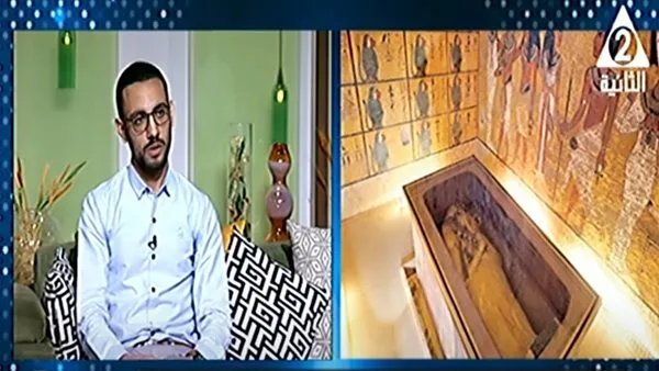 مينا صلاح: مومياء توت عنخ آمون حققت إيرادات بنحو 100 مليون جنيه للآثار خلال 2023 – 2024