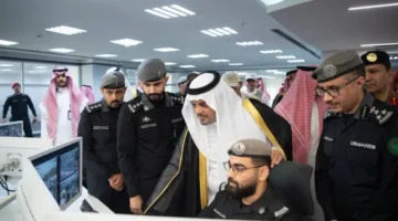 نائب أمير مكة يشرف على تقدم العمليات الأمنية