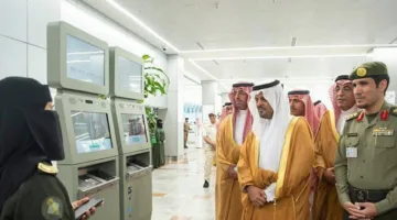 نائب أمير مكة يقوم بجولة تفقدية على مرافق الحج والعمرة