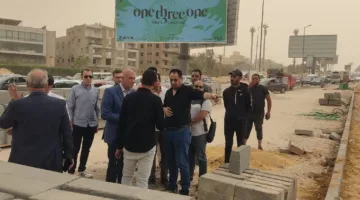 نائب رئيس هيئة المجتمعات العمرانية يُراقب خطة تطوير محور 26 يوليو