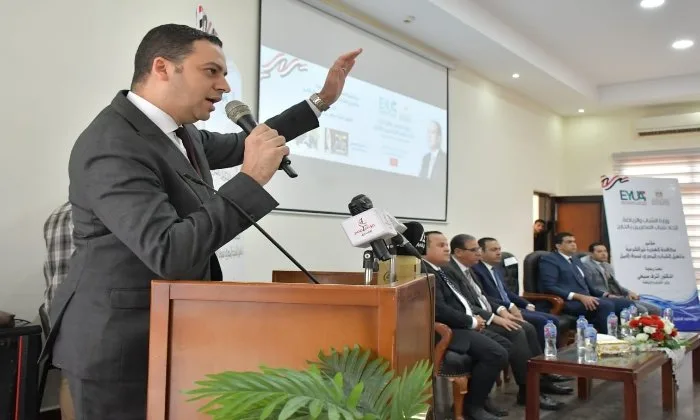 نائب محافظ بورسعيد يشارك في افتتاح المنتدى الثاني لمؤتمر مكافحة الهجرة غير الشرعية