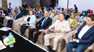 نائب محافظ سوهاج يحضر نشاطاً تنظمه إحدى مؤسسات الرعاية في نادي الأطباء