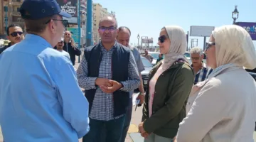 نائب وزير الإسكان يزور محافظة الإسكندرية لتفقد الأوضاع بعد الظروف الجوية المتقلبة