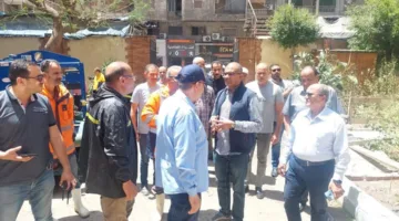 نائب وزير الإسكان يزور محافظة الإسكندرية للاطلاع على الأوضاع بعد التقلبات الجوية