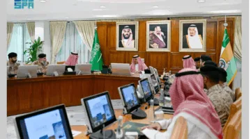 نائب وزير الحرس الوطني يلتقي بوكيل وزارة المشاريع.