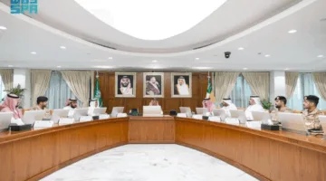 نائب وزير الحرس الوطني يناقش مع وكيل الوزارة للمسائل الفنية