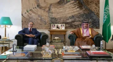 نائب وزير الخارجية يلتقي سفير إيطاليا في المملكة
