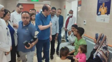 نائب وزير الصحة يأمر بصرف مكافأة للطاقم الطبي في مستشفى حميات الغردقة