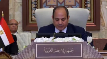 خطاب الرئيس عبد الفتاح السيسي في القمة العربية الرابعة والثلاثين