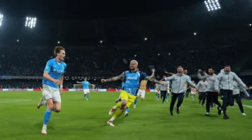 نابولي يتوج بلقب الدوري الإيطالي للمرة الرابعة في تاريخه