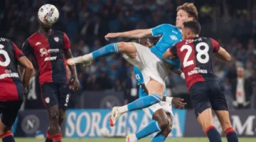 نابولي يحصد لقبه الرابع في الدوري الإيطالي عبر تاريخه