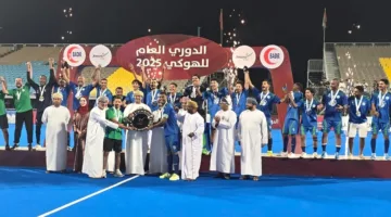 نادي أهلي سداب يحقق لقب الدوري العام للهوكي 2025