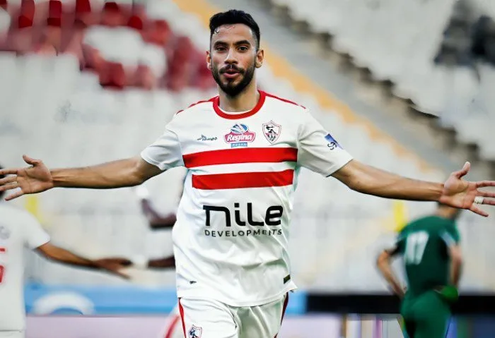 ناصر ماهر يدعم الزمالك في مواجهة بيراميدز ضمن الدوري المصري